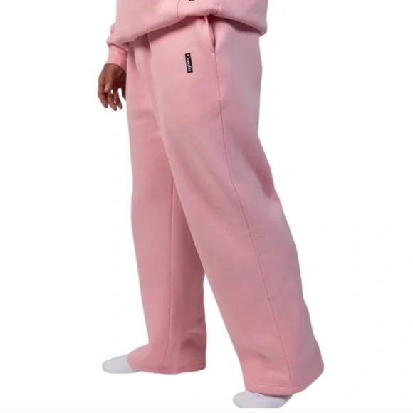 COMFRT Love Limited Edition Petal Pink Straight Leg Sweatpants Size  M - Picture 2 of 3